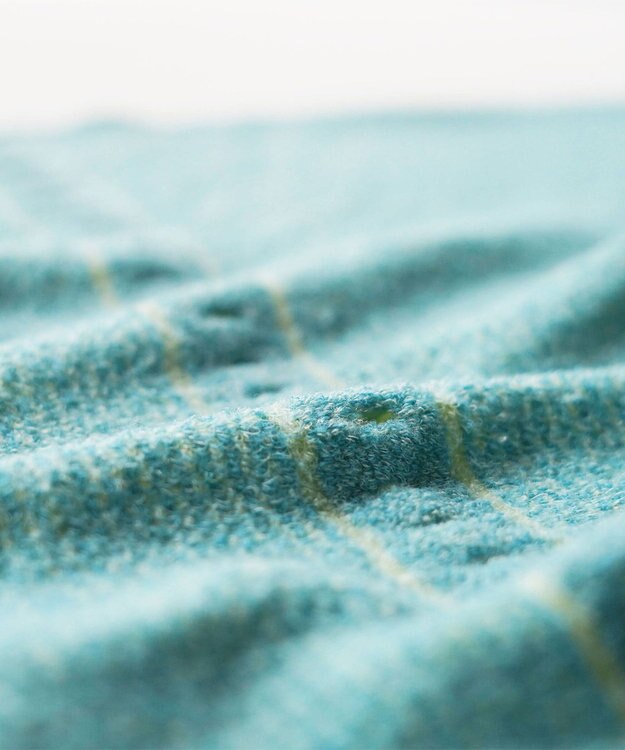 nitorito 【UNISEX】iroiro 無地 3WAY ストール light blue×yellow