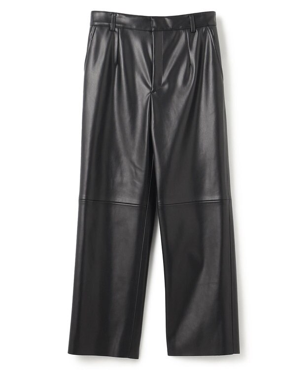 BEIGE， DUPHOT / レザーパンツ Black