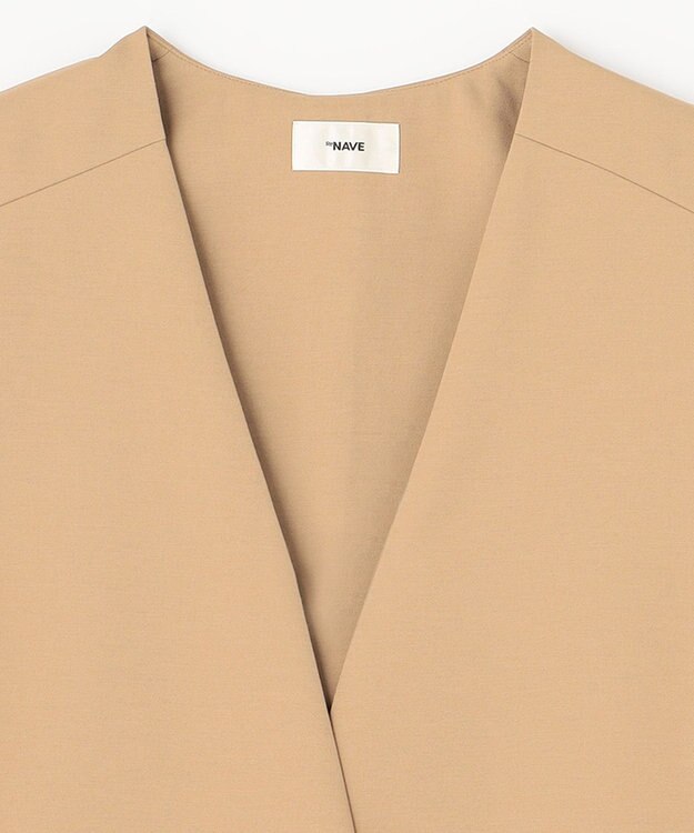 NAVE 【ReNAVE 吸水速乾】ホロウツイルベスト キャメル