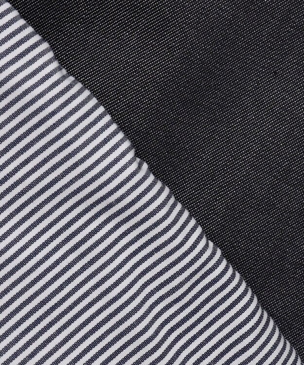 J.PRESS MEN ボンディングデニム ゴルフジャケット ネイビー系