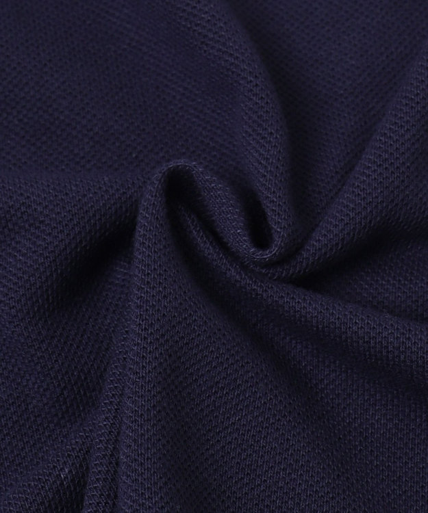 WEGO 【26年春夏新カラー登場/ユニセックス着用ITEM/SMLサイズ展開】U.S. POLO ASSN.別注ラインポロシャツ ネイビー