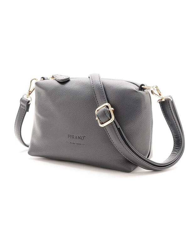 MioFIRANO スエードミディハンドバッグ＆ショルダーバッグセット 2WAY　FIRANO フィラノ GRAY