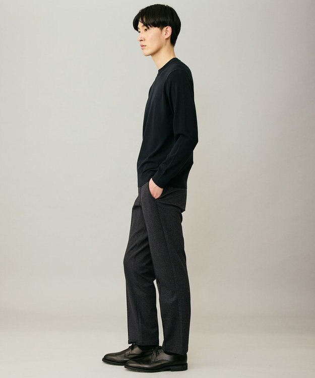 UNFILO MENS コンフォートジャージー スラックス ネイビー