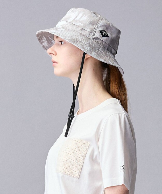 JOSEPH ABBOUD MOUNTAIN 【パッカブル・速乾・ストレッチ】ライトスラブボタニカルプリント ライトグレー系5