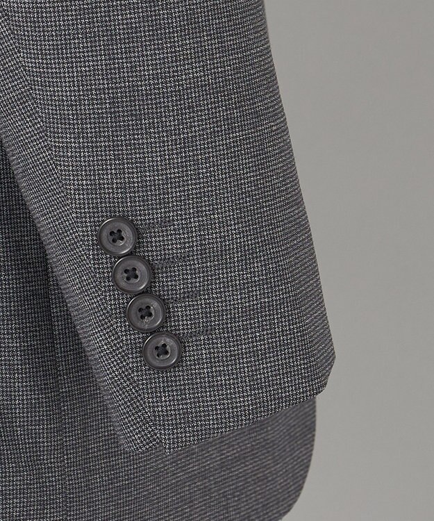 GOTAIRIKU 【御幸毛織】 WOOL×SOLOTEX ストレッチスーツ（平織/グレー） グレー系8