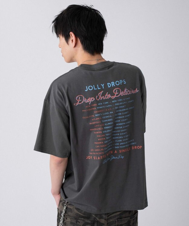 WEGO 【ユニセックス着用ITEM/SMLサイズ展開】アソートグラフィックBIG　T2（SS） 柄2