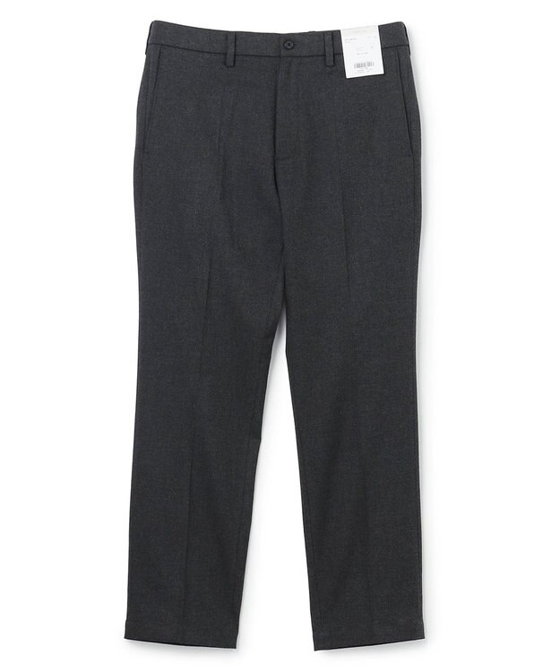 UNFILO MENS 【OCEANS 雑誌・web・YouTube 掲載】FLANNEL TOUCH 機能美パンツ スリム チャコール