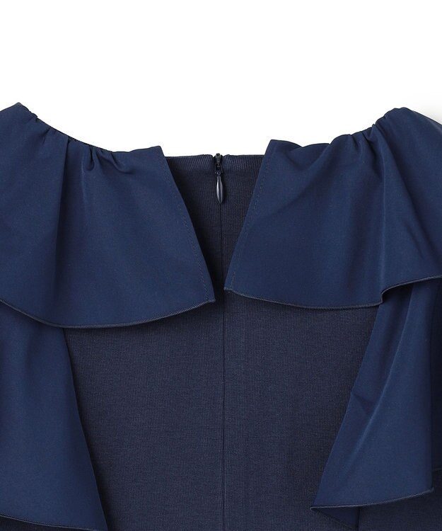 TOCCA WAVED CREAM カットソー ネイビー系