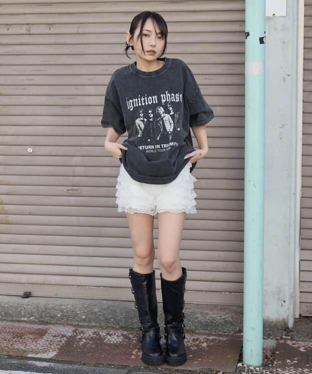 WEGO ヴィンテージウォッシュグラフィックBIGT 柄2