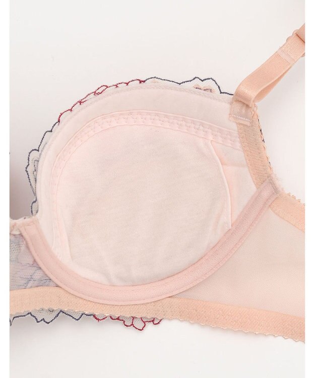 Wing WEB限定　ブラ＆ショーツセット　快適なつけごこち　はきこみ丈あさめ　ウイング／ワコール　CB3712 オレンジ