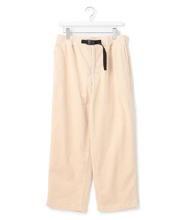 J.PRESS YORK STREET 【UNISEX】コーデュロイ テーパードパンツ アイボリー系