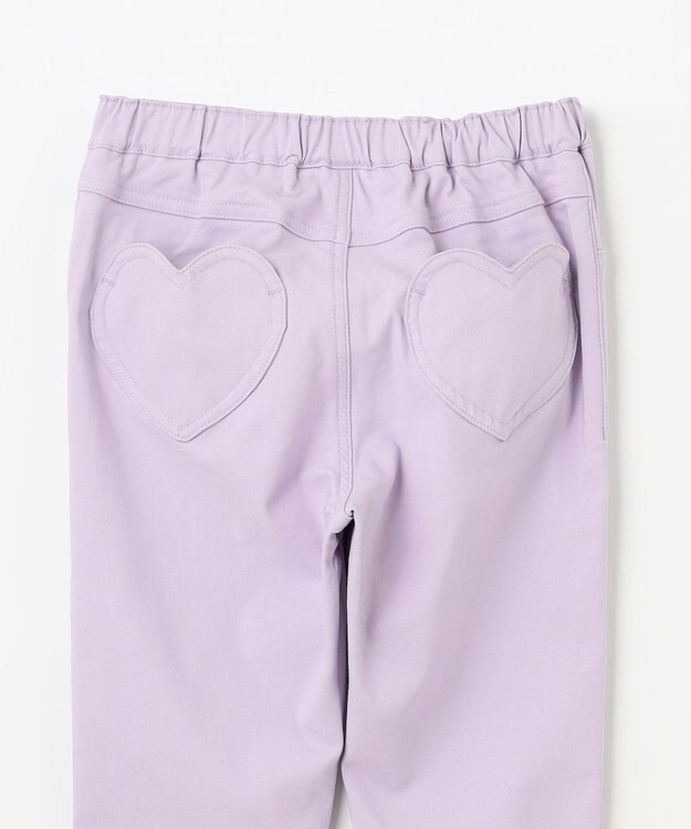 ANY KIDS 7days裏起毛ガーリーパンツ ラベンダー
