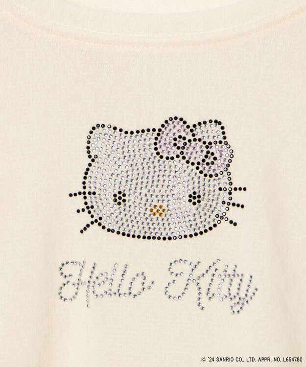 WEGO 【サンリオ】HELLOKITTYコラボトップス ホワイト