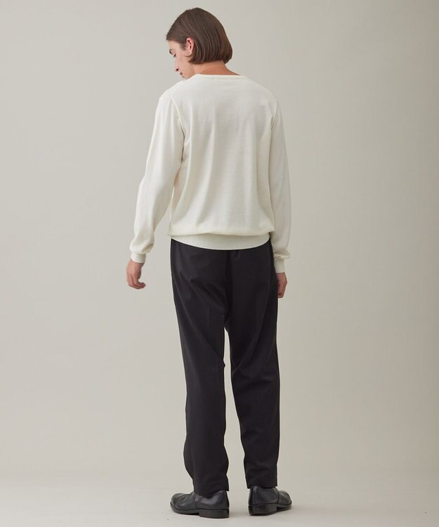 UNFILO MENS 【男女兼用】ライトウォームクルーネックニット オフ