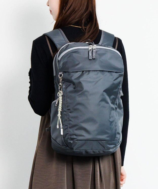 ACE BAGS & LUGGAGE W&.Day/Night モルテルン ラウンドリュック A4サイズ 14.0インチPC収納 20492 ダブルアンド グレー