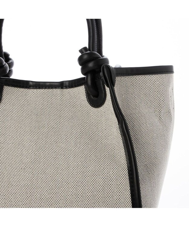 UNBILLION カシュカシュ cachecache / ノットハンドルエルガリートートバッグ ブラック