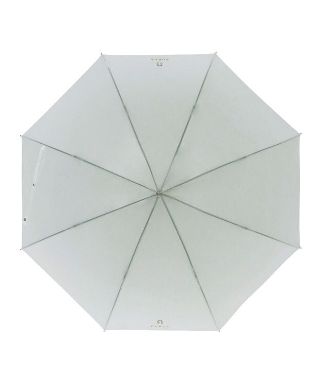 MOONBAT 【雑誌掲載SWEET6月号】FURLA 長傘 グラデーション シリコンコーティング ダークグレー