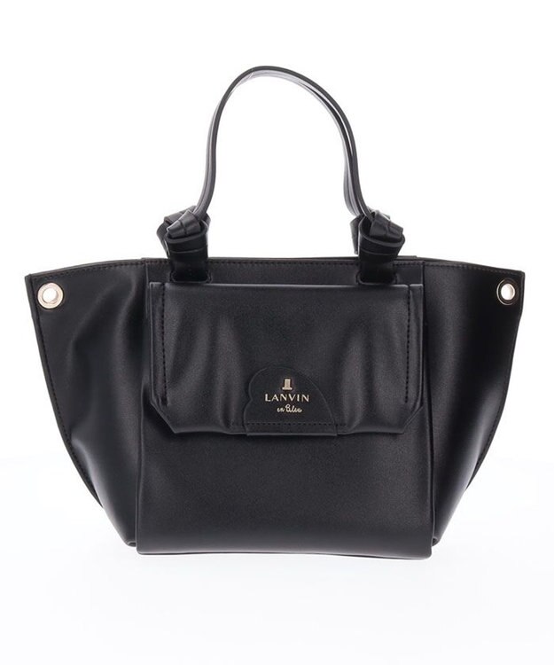 LANVIN en Bleu ルイーズ 2wayトートバッグ（ポーチ付き） ブラック