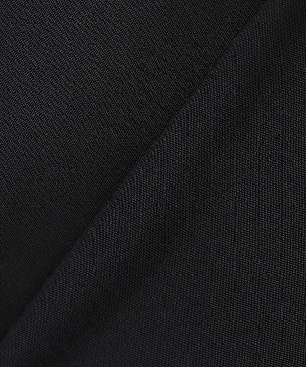 uncrave 【新色追加・洗濯機洗い可】シアー タックスリーブブラウス（uncrave STANDARD） ブラック