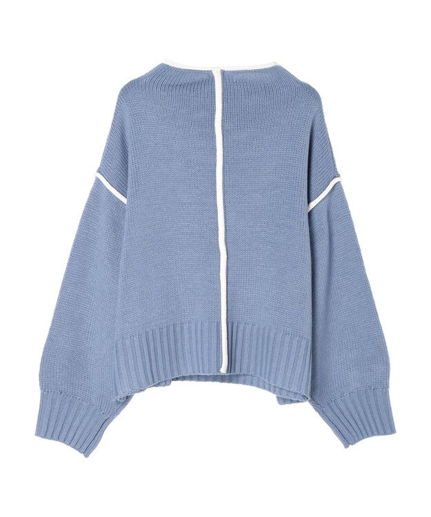 Green Parks ・Ｐｅｔｉｔ　Ｆｌｅｕｒ　ハイショクタートルニット Sax