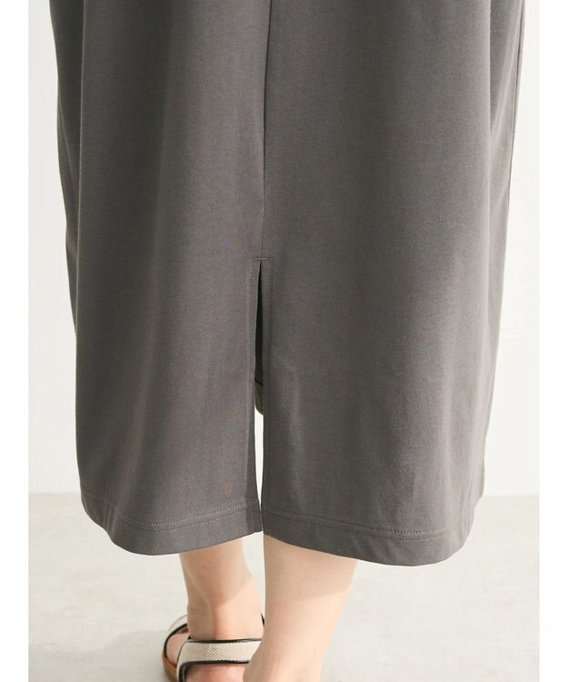 Green Parks 冷っとすずやか　カットワンピース Gray