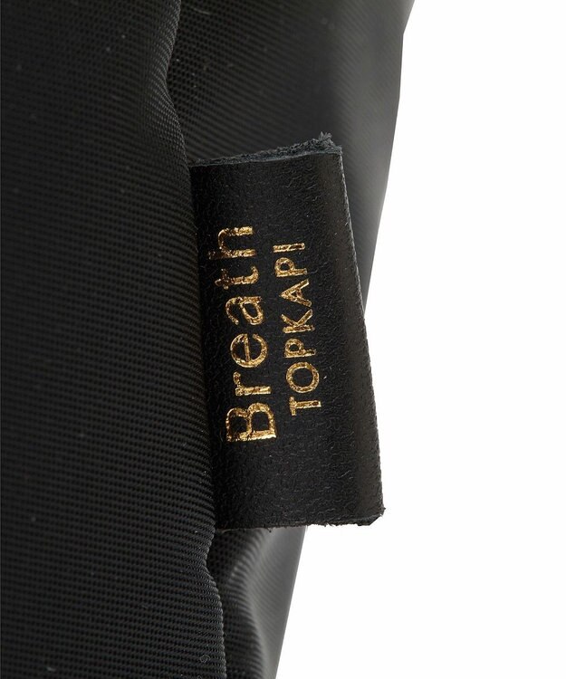 TOPKAPI 【Breath TOPKAPI】RIPPLE リプル ナイロン コンビ ベルト デザイン トートバッグ ブラック