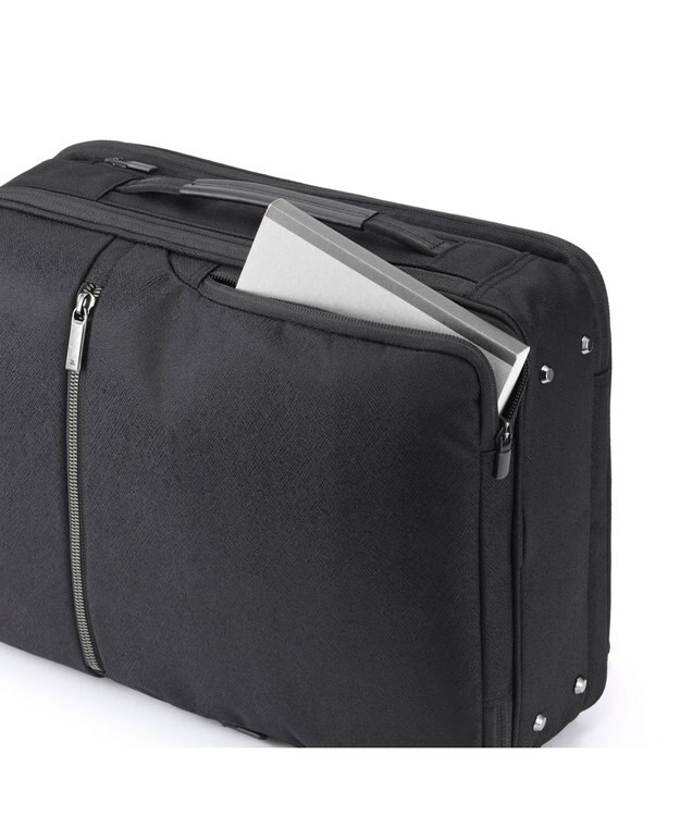 ACE BAGS & LUGGAGE ace. ガジェタブルSF ビジネスリュック A4サイズ 14インチPC収納２気室 68781 エース ブラック