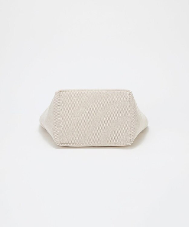 TOPKAPI 【Breath TOPKAPI】SMILE COLLECTION エンボス スマイル 2way トートバッグ /スマイルチャーム付き ベージュ