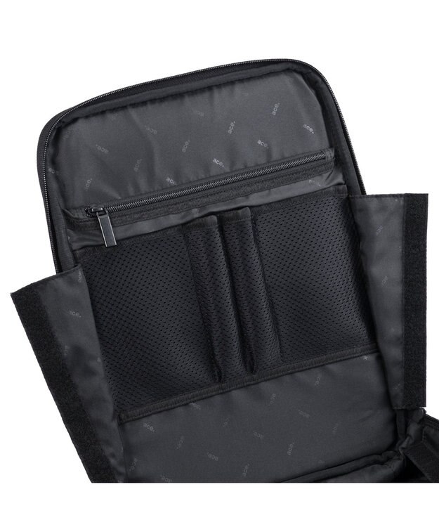 ACE BAGS & LUGGAGE ace. ガジェタブルSF ビジネスリュック A4サイズ 14インチPC収納２気室 68781 エース ブラック