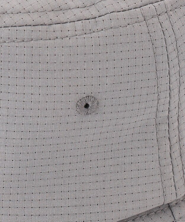 J.PRESS YORK STREET 【UNISEX】ロゴ刺繍バケットハット グレー系