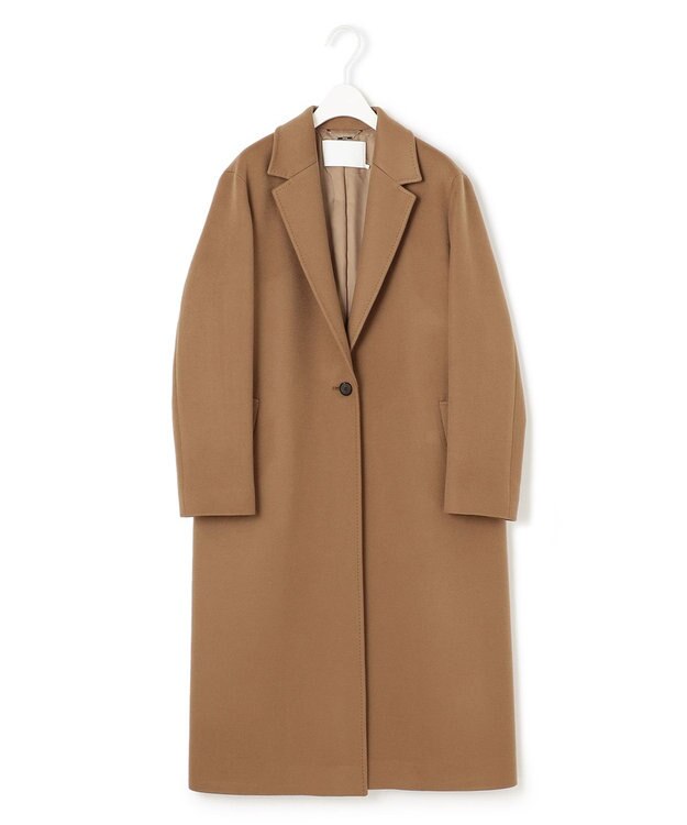 ICB L ロロピアーナウールカシミヤ チェスターコート キャメル系