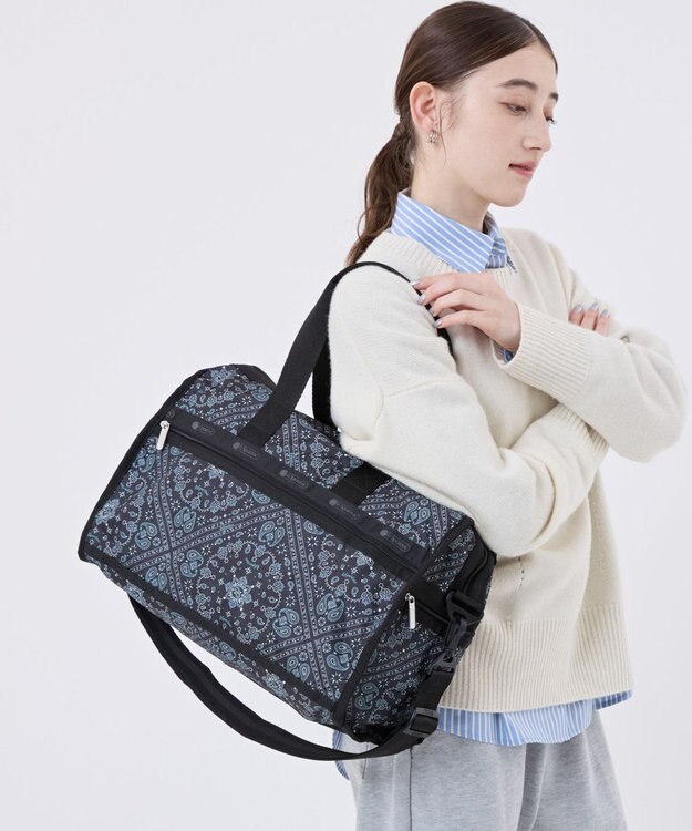 LeSportsac DELUXE MED WEEKENDER/ステレートバンダナ ステレートバンダナ