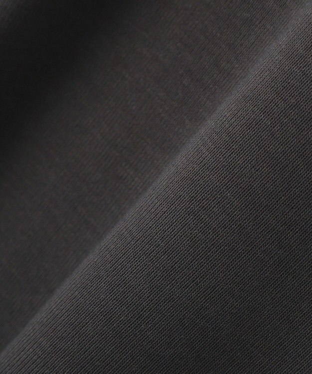 earth music&ecology マルチウェイショルダースリットトップス Charcoal Gray