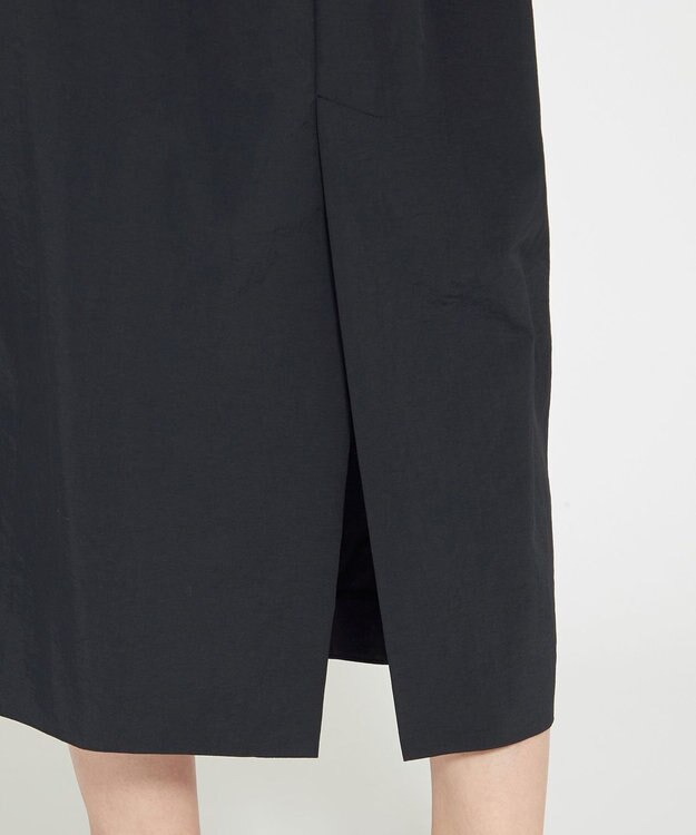 uncrave 【撥水・洗濯機洗い可】ライトプルーフナイロン スカート（uncrave WHITE） ブラック