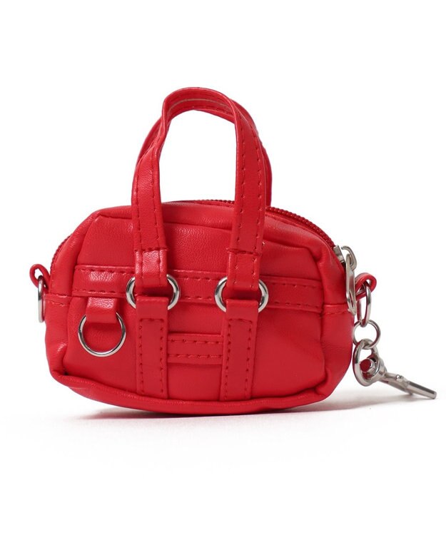 WEGO ミニバッグキーホルダー レッド