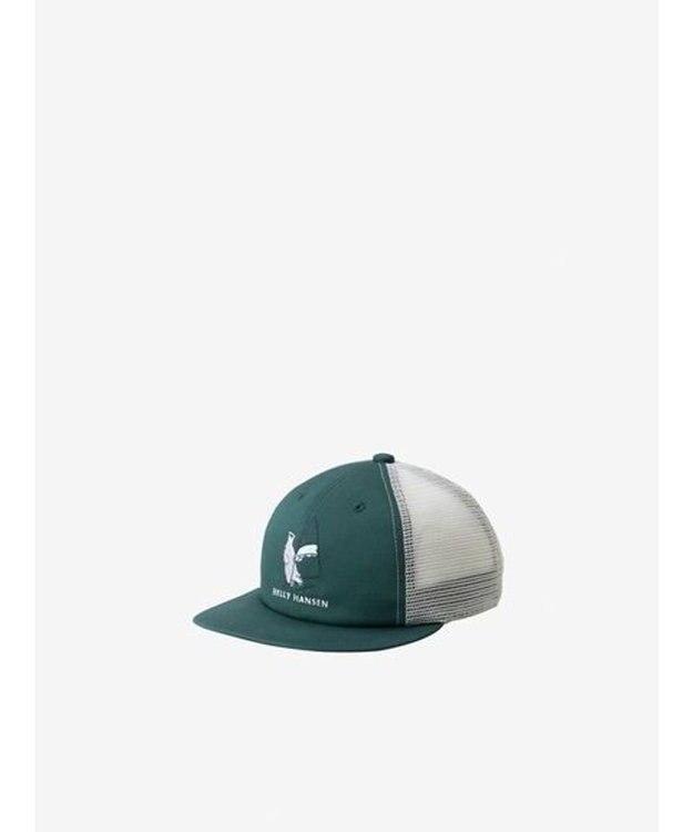 HELLY HANSEN 【キッズ】アニマルメッシュキャップ アルジーグリーン