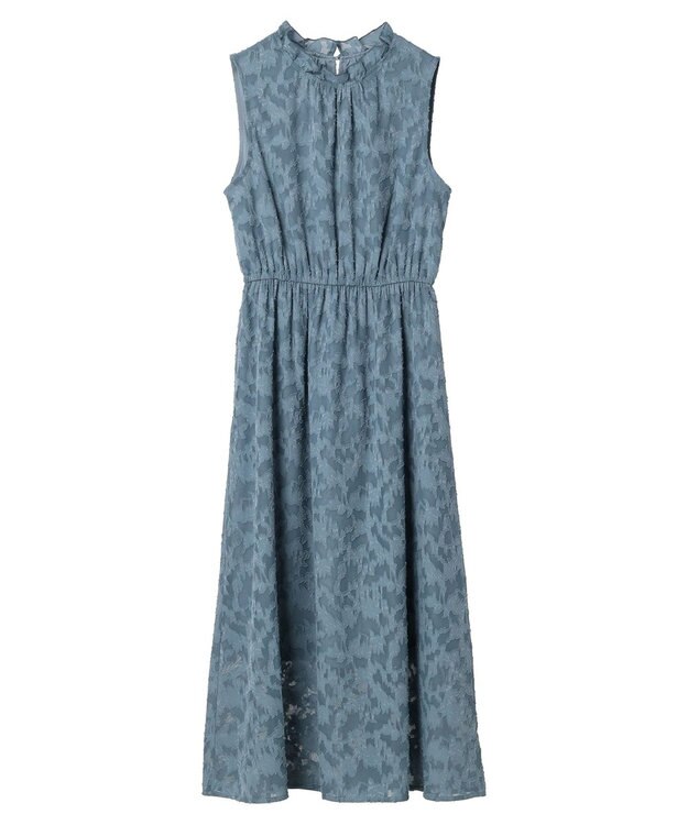 Green Parks ・ＥＬＥＮＣＡＲＥ　ＤＵＥ　フラワージャカードワンピ Black