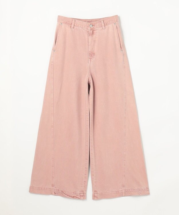 ANY L ルーズバギーデニム ピンク