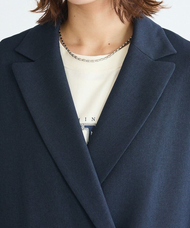 Green Parks Ｗオーバージャケット Navy