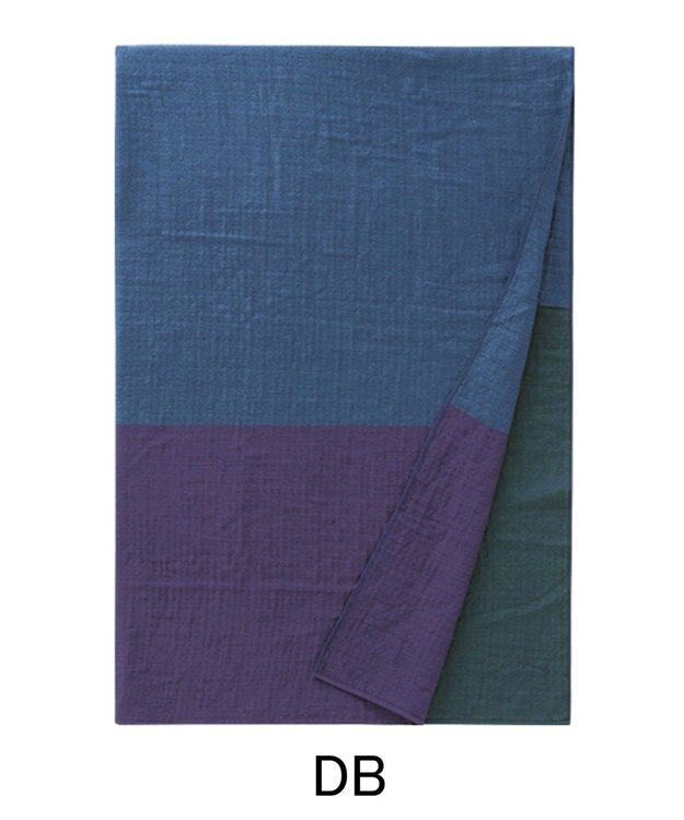 UCHINO 【綿１００％・手軽に洗える】マシュマロガーゼショール ダークブルー