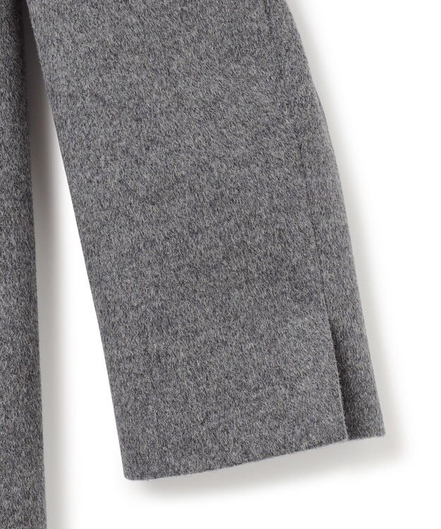 23区 ウールカシミヤビーバー フーデット コート グレー系