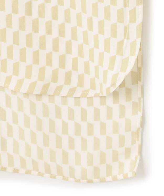 JOSEPH アルコーブプリント　ブラウス Pale Olive/Ivory