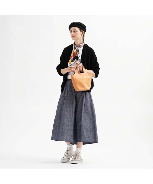 genten クオイオ　トートバッグ小 ヌメベージュ