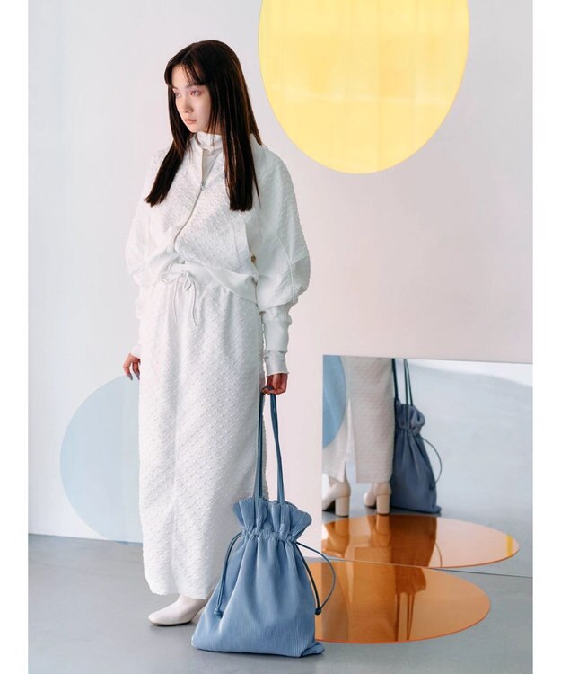 Green Parks ＫＢＦ　キルティングスカート Off White