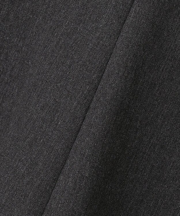 J.PRESS LADIES T/Rアルガンシルク フレア スカート グレー系