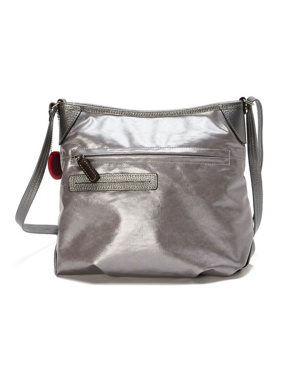 PELLE BORSA ショルダーバッグ Alive アライブ 4326 ガンメタ