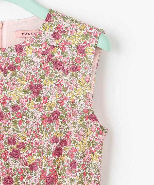 TOCCA 【LIBERTY社オリジナル素材】【洗える！】PENSTEMON ROAD ドレス ピンク系7