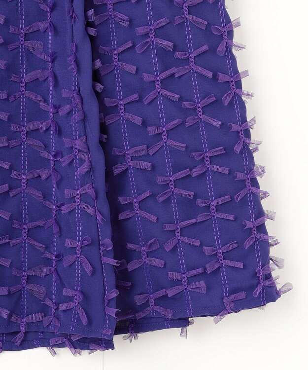 TOCCA 【洗える！】BOWTIFUL スカート パープル系