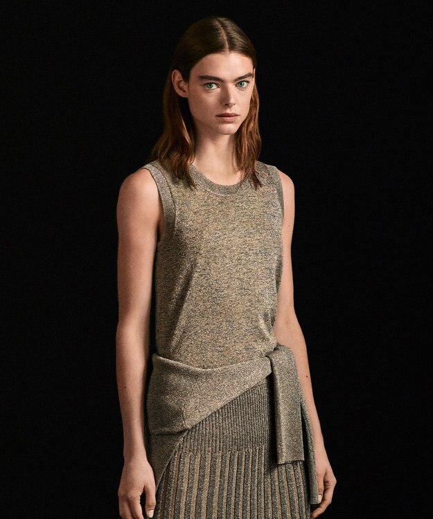 JOSEPH 【洗える】ルレックス　タンクトップニット Metallic Spark