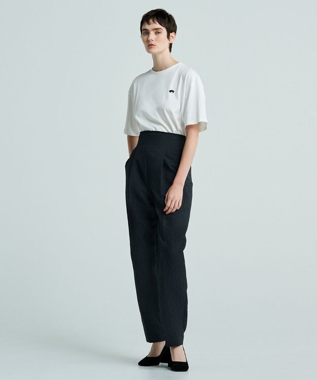 uncrave 【UNISEXあり】トンカツ Tシャツ（uncrave WHITE） オフ